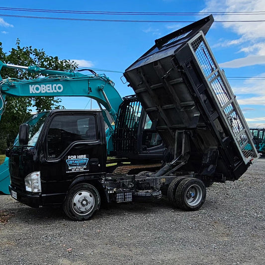 Isuzu Elf Caged Tipper Truck - Automatic